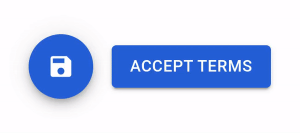 Buttons that when click are overlayed by a spinner and then turned green.
